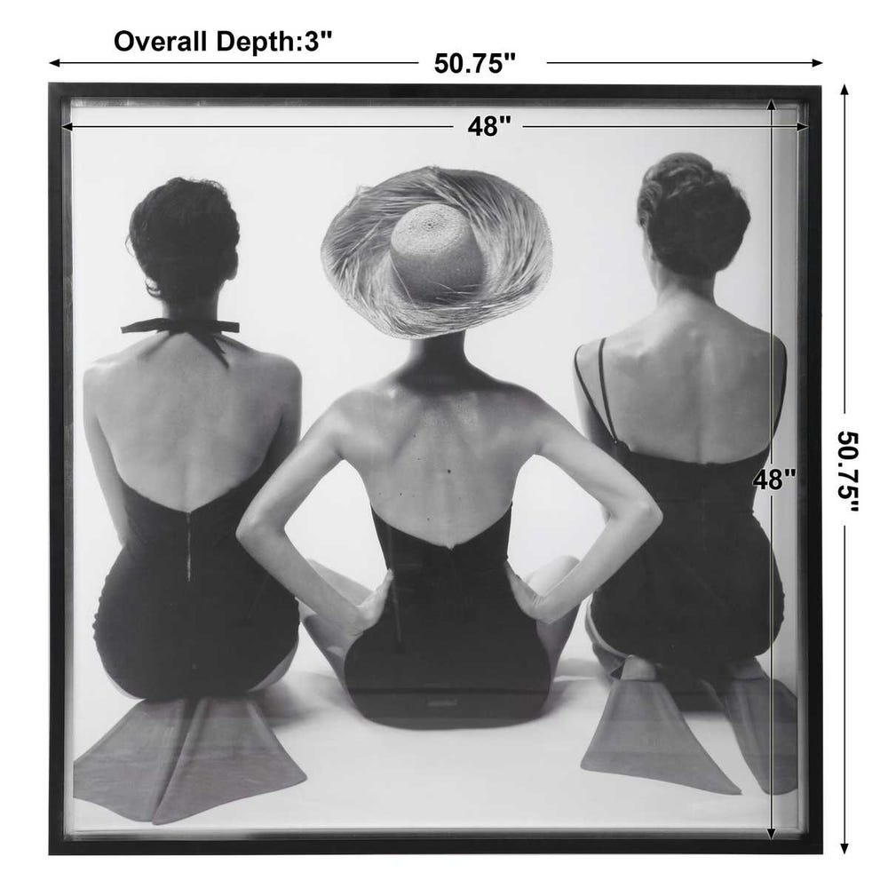 Ladies' Swimwear, 1959 Framed Print