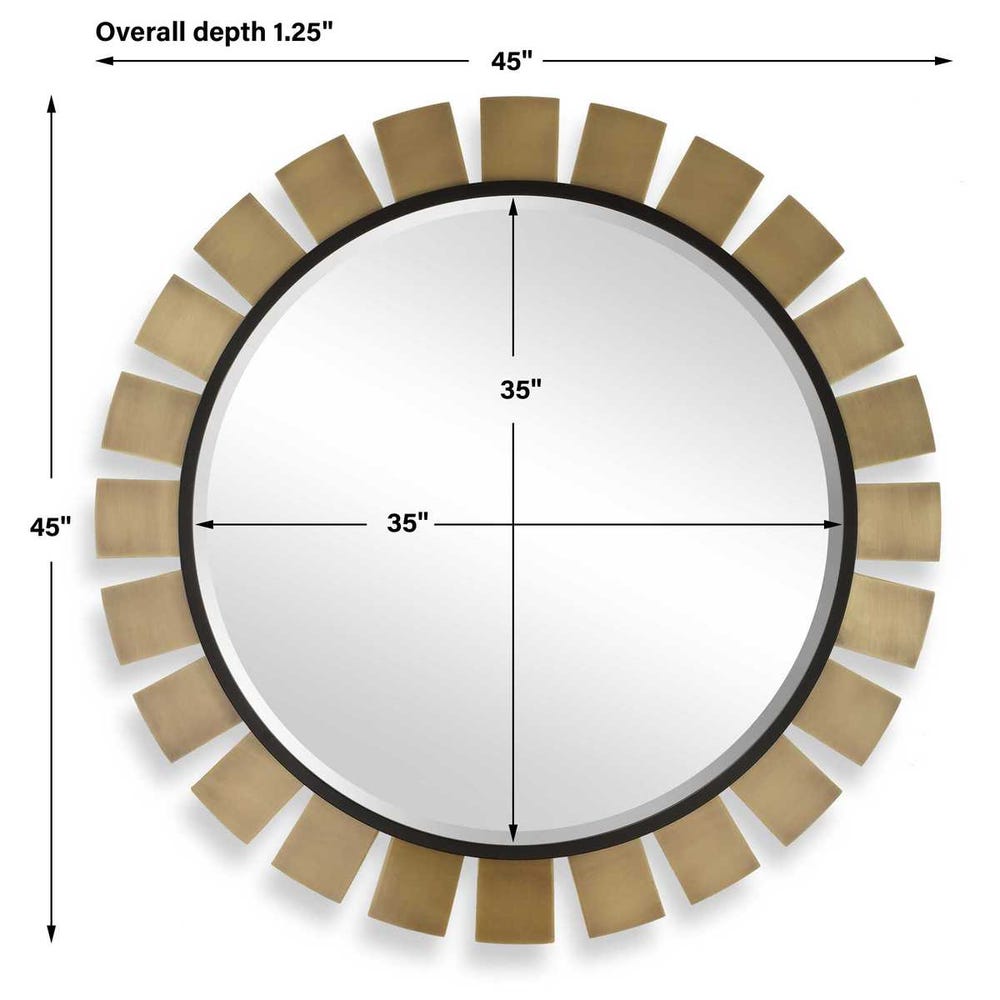 Toluca Round Mirror