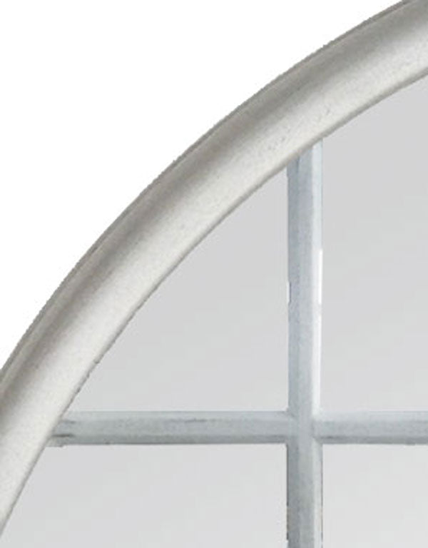 Matt White Wall Mirror