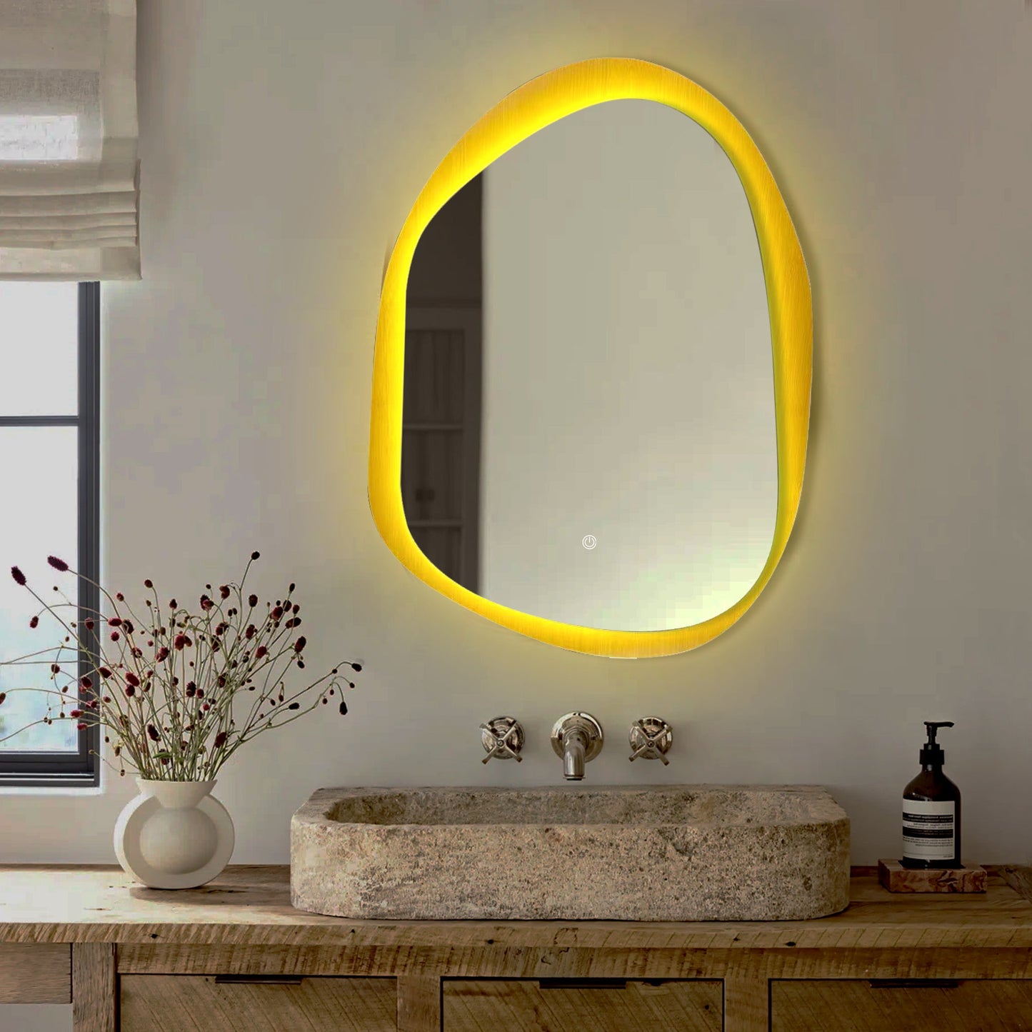 Organic Yellow LED Mirror