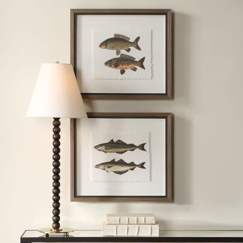 The Catch Framed Prints Set Of 2
