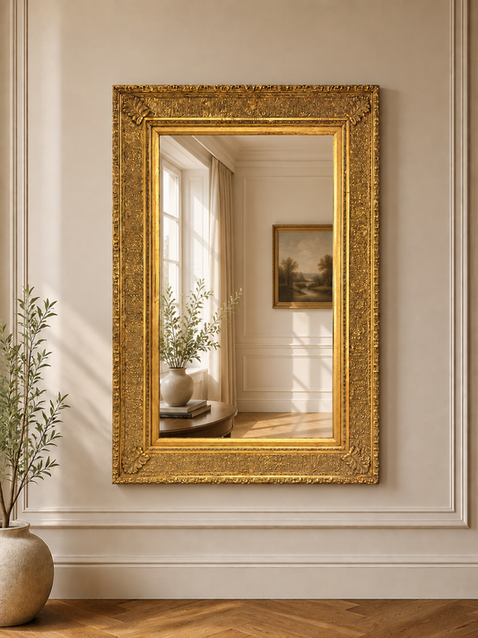 Ornate Gold Mirror