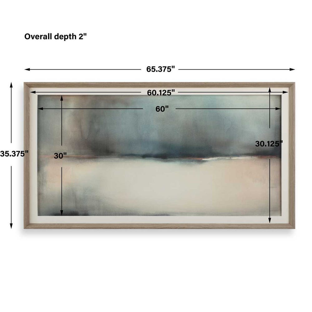 Deep Rains Framed Print