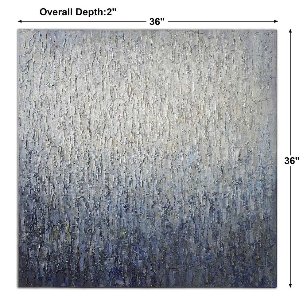 Outside The Window Hand Painted Canvas