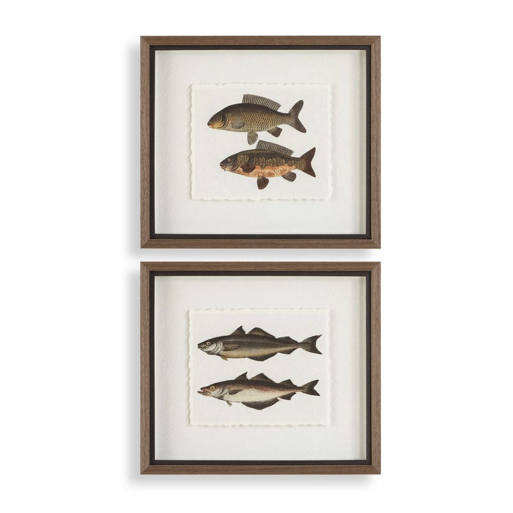 The Catch Framed Prints Set Of 2