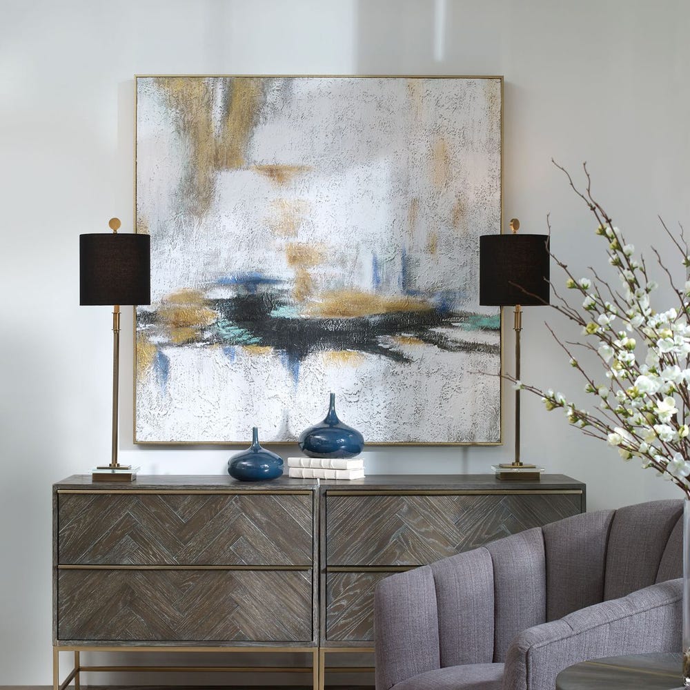 Eclipse Hand Painted Canvas