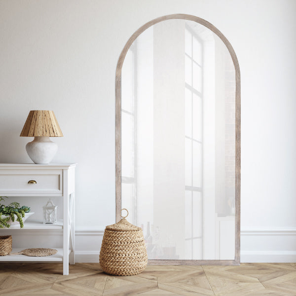 Arch Mirror Wood