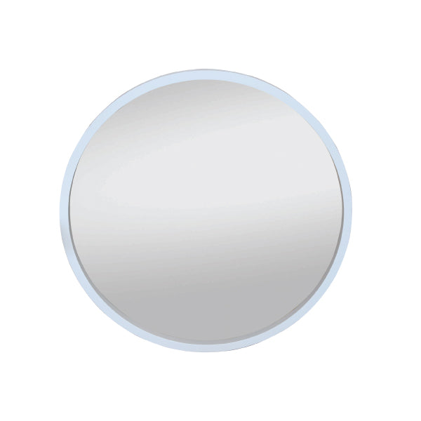Round Mirror White