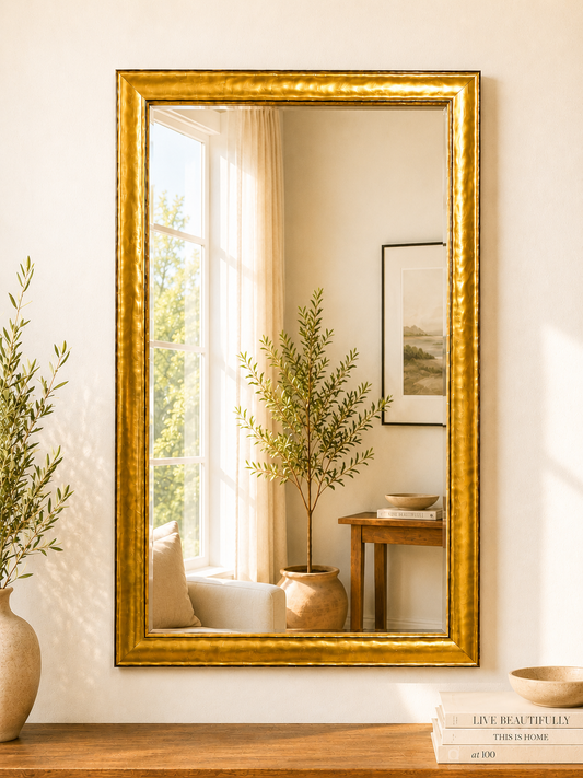 Timeless Gold Framed Mirror