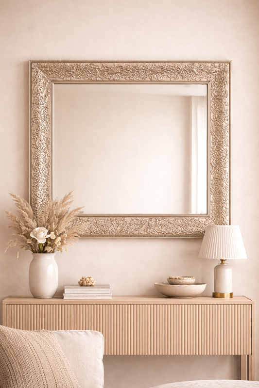 Gold/Silver Frame Mirror Luxury Statement Piece Was 350 Now 199!!