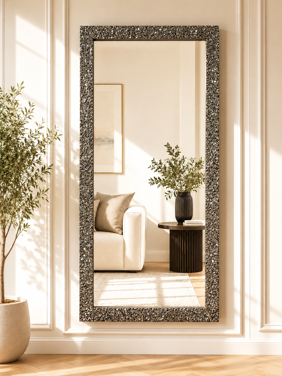 Textured Metallic Mirror