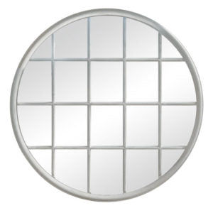 Matt White Wall Mirror