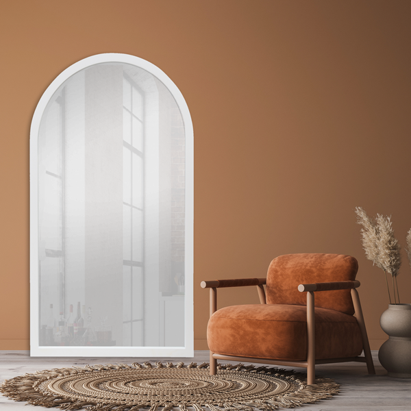 Arch Mirror White