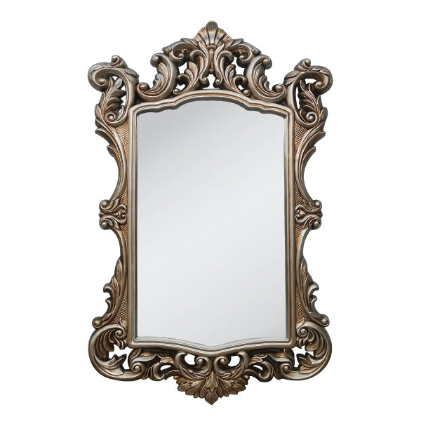 Ornate Mirror Antique champagne