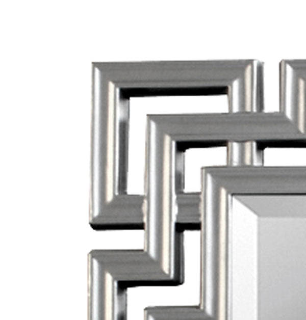Wall Mirror Antique Silver