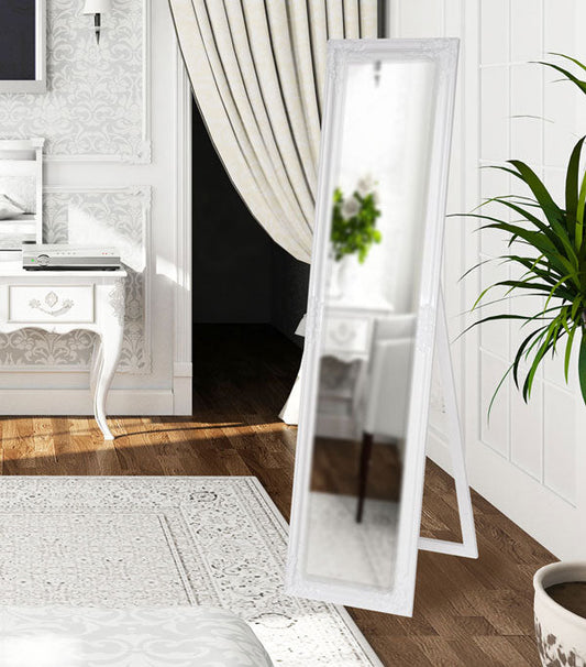 White Tuscany Ornate Mirror