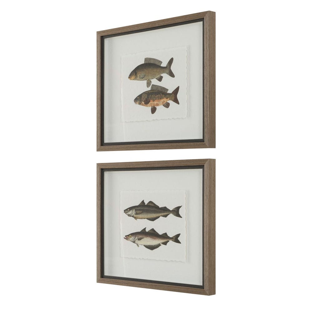 The Catch Framed Prints Set Of 2