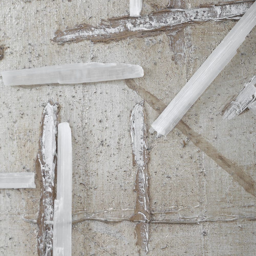 Unpredictable Hand Painted Canvases, Set of 2