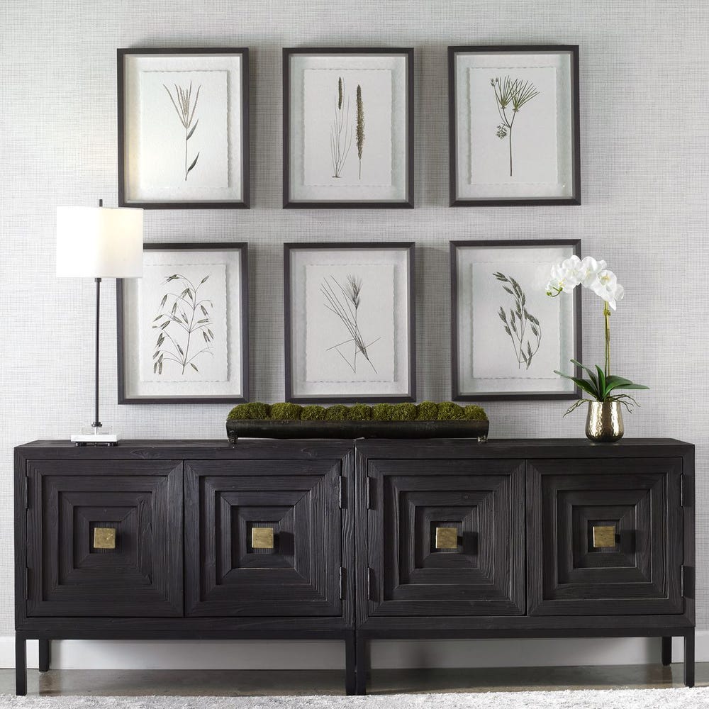 Forest Finds Framed Prints, Set of 6