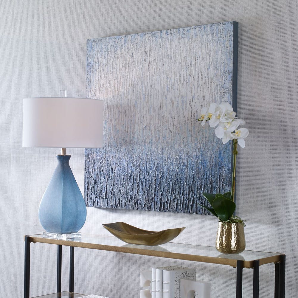 Outside The Window Hand Painted Canvas