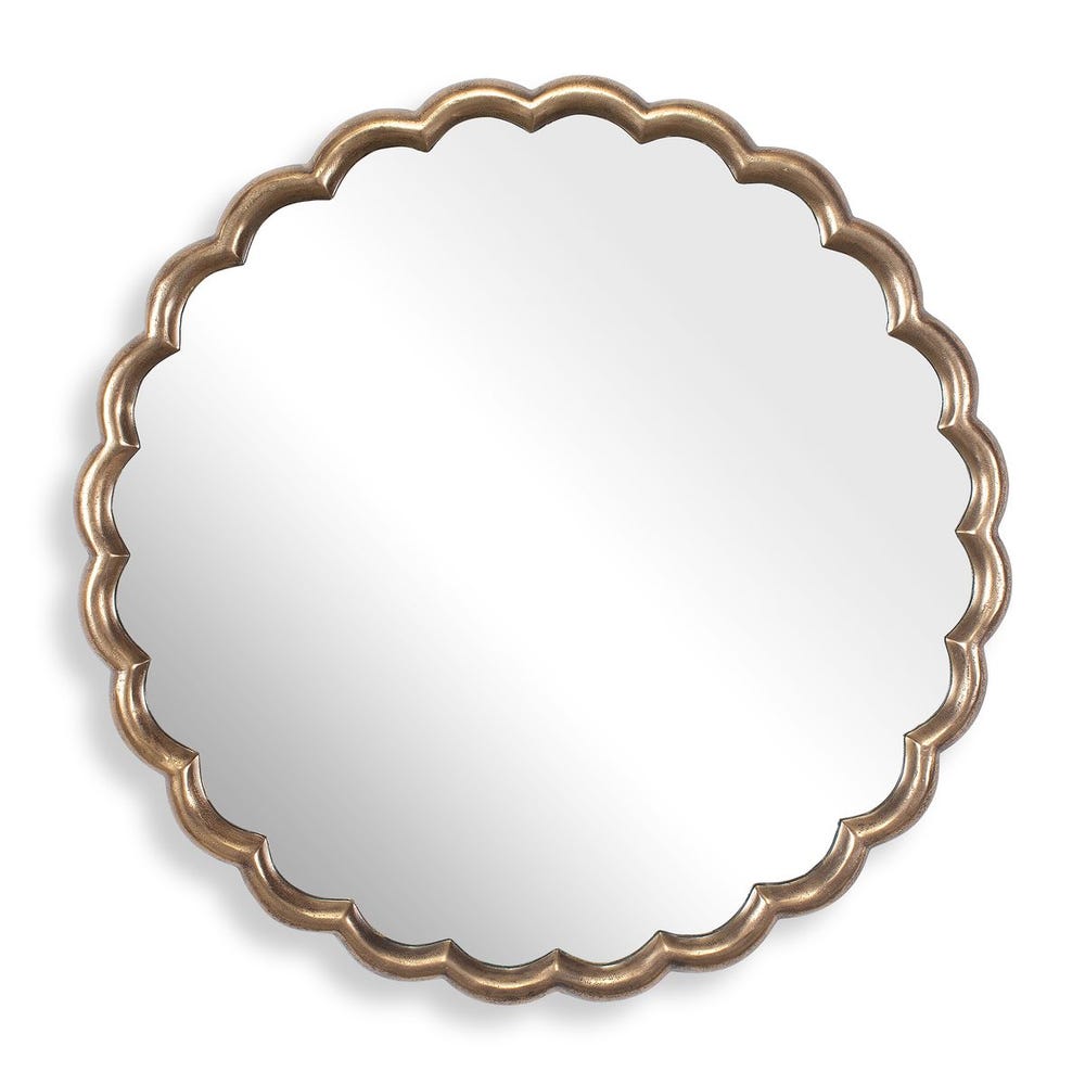 Cerrito Round Mirror - Luxury Decorative Statement Mirror