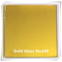 G108- GOLD COLOR NO108 GLASS MIRROR